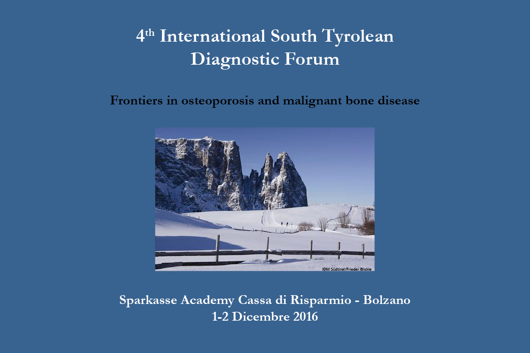 4th International South Tyrolean Diagnostic Forum